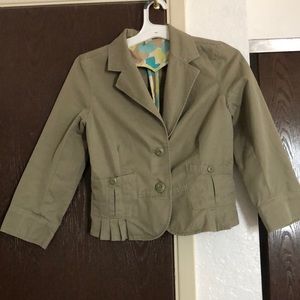 Old Navy green blazer